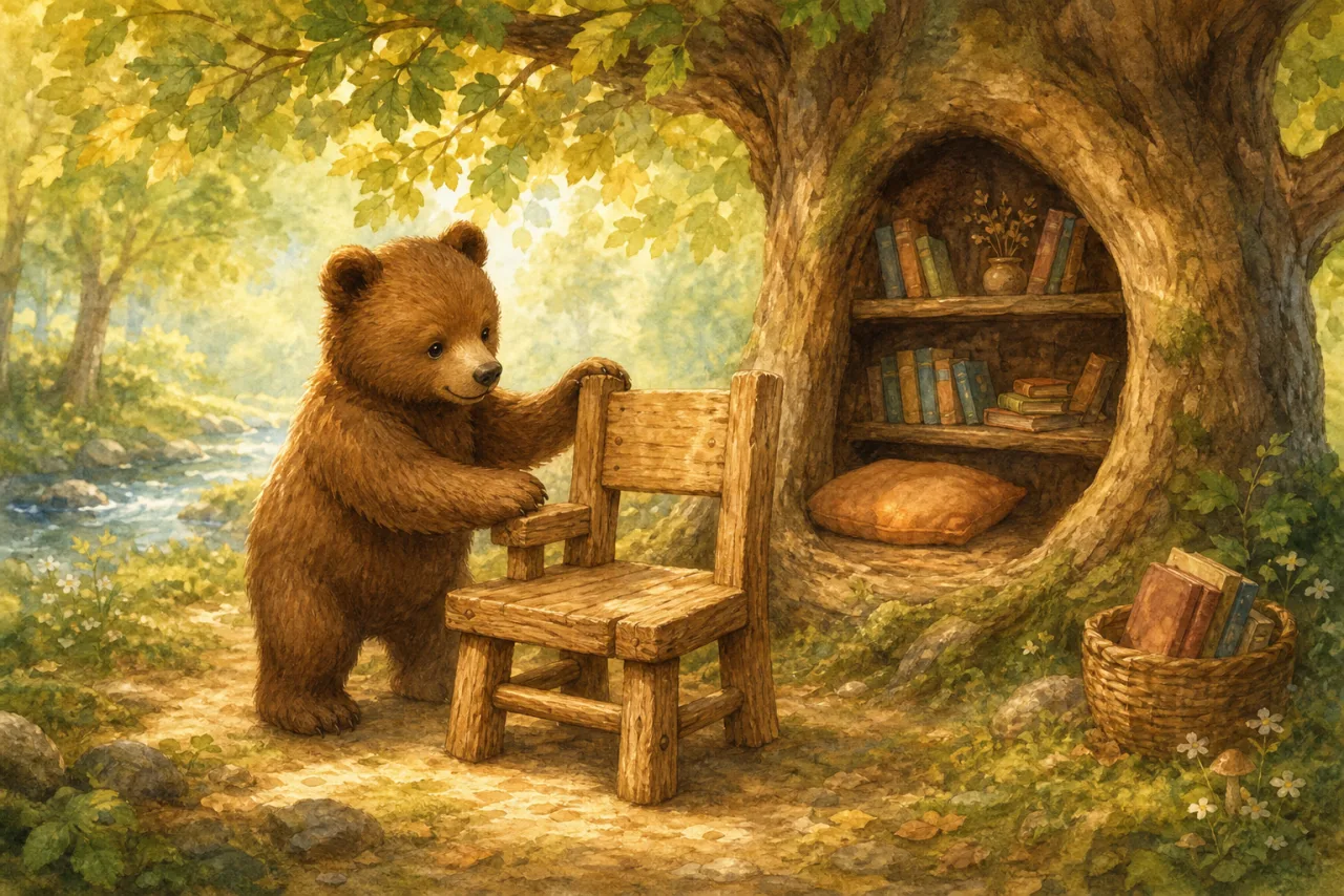 Bear Builds a Chair 표지