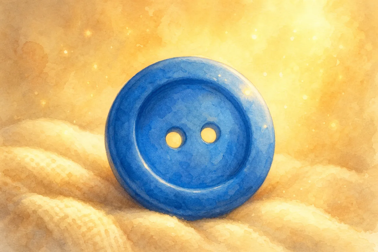 Benny's Blue Button 표지