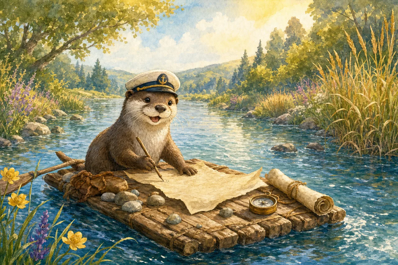 Captain Otter's River Map 표지