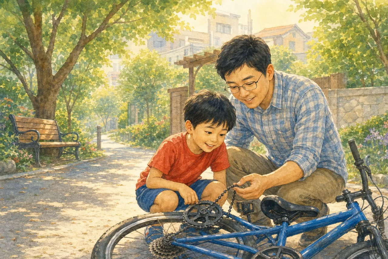 The Broken Bike 표지