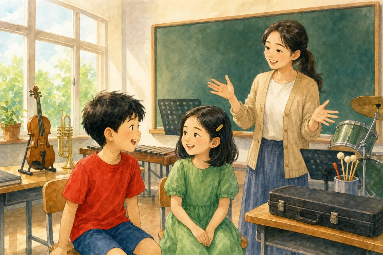 The School Band 표지