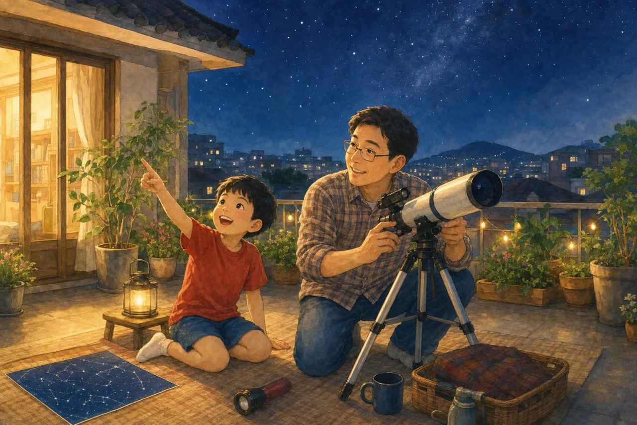 The Stargazing Night 표지