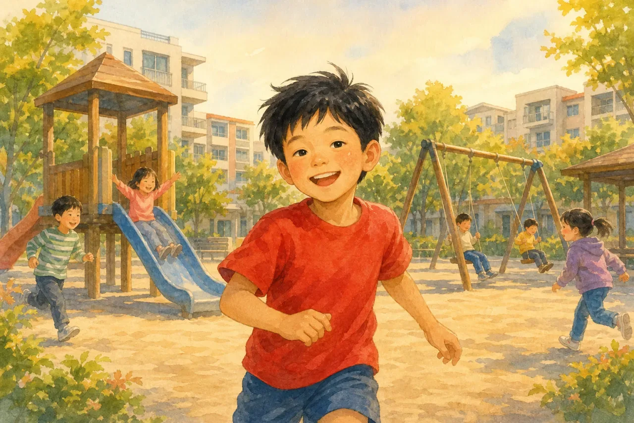 At the Playground 표지