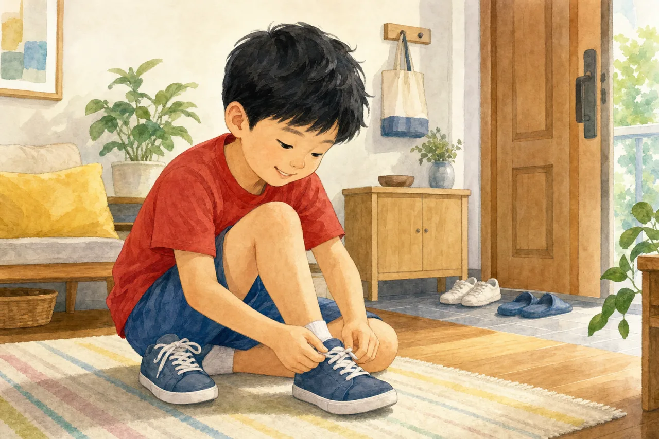 I Tie My Shoes 표지