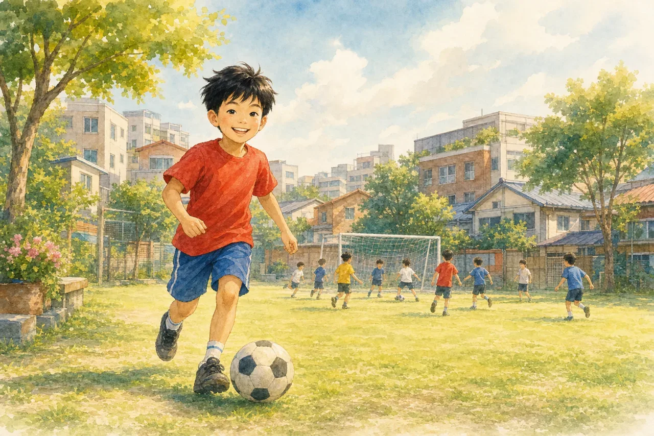 The Soccer Game 표지