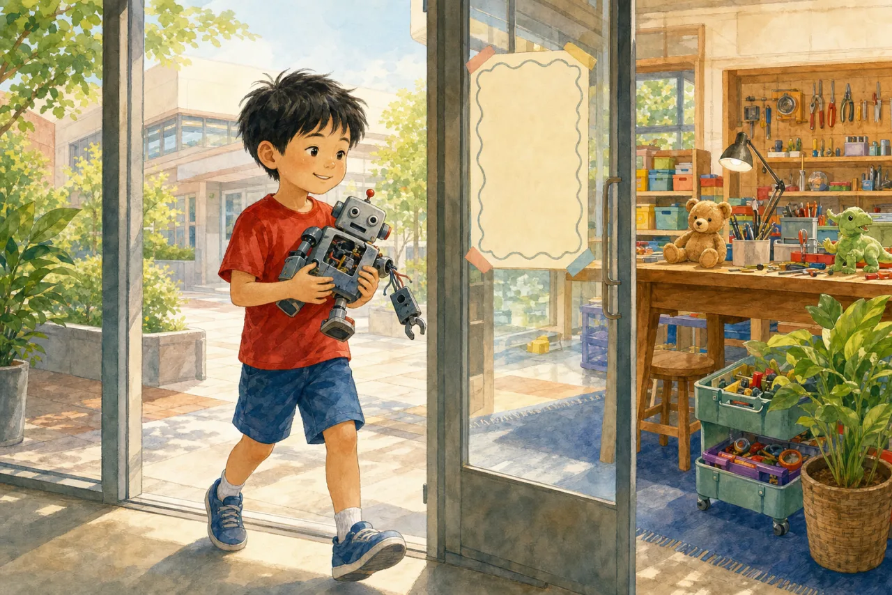 The Toy Repair Cafe 표지