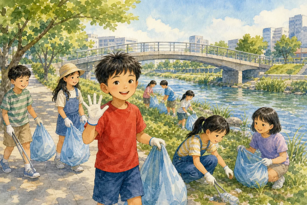 The River Clean-Up 표지