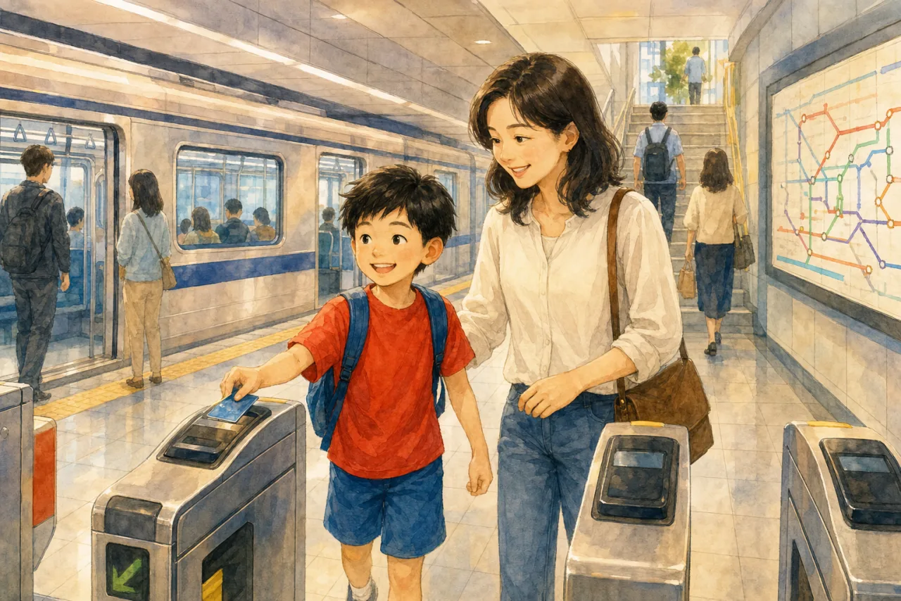 Riding the Subway 표지