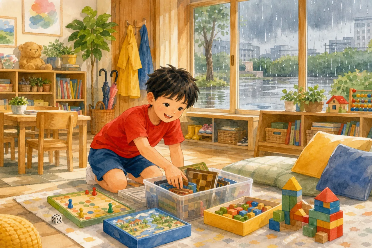 A Rainy Recess 표지