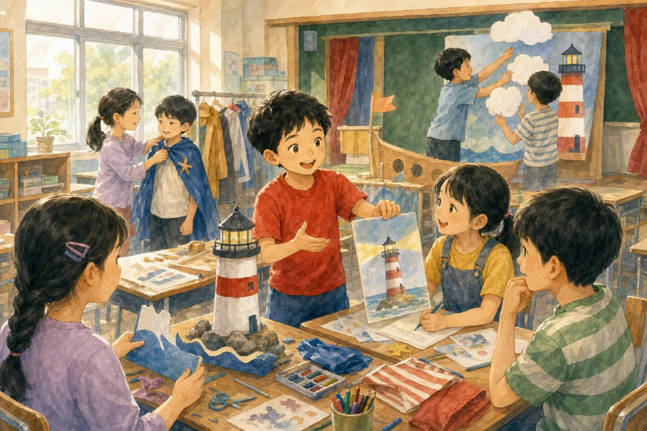 The Class Play 표지