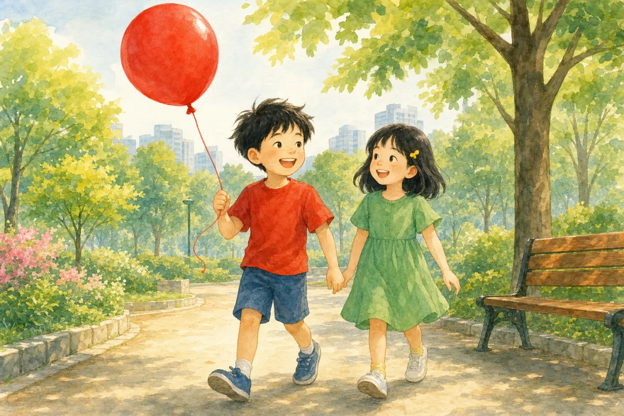 The Runaway Balloon 표지