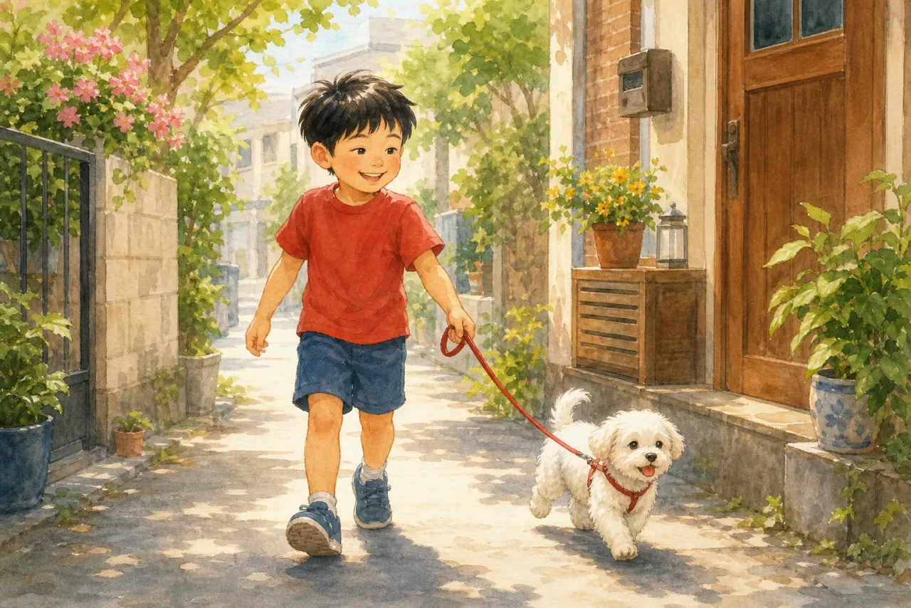 Walking the Puppy 표지