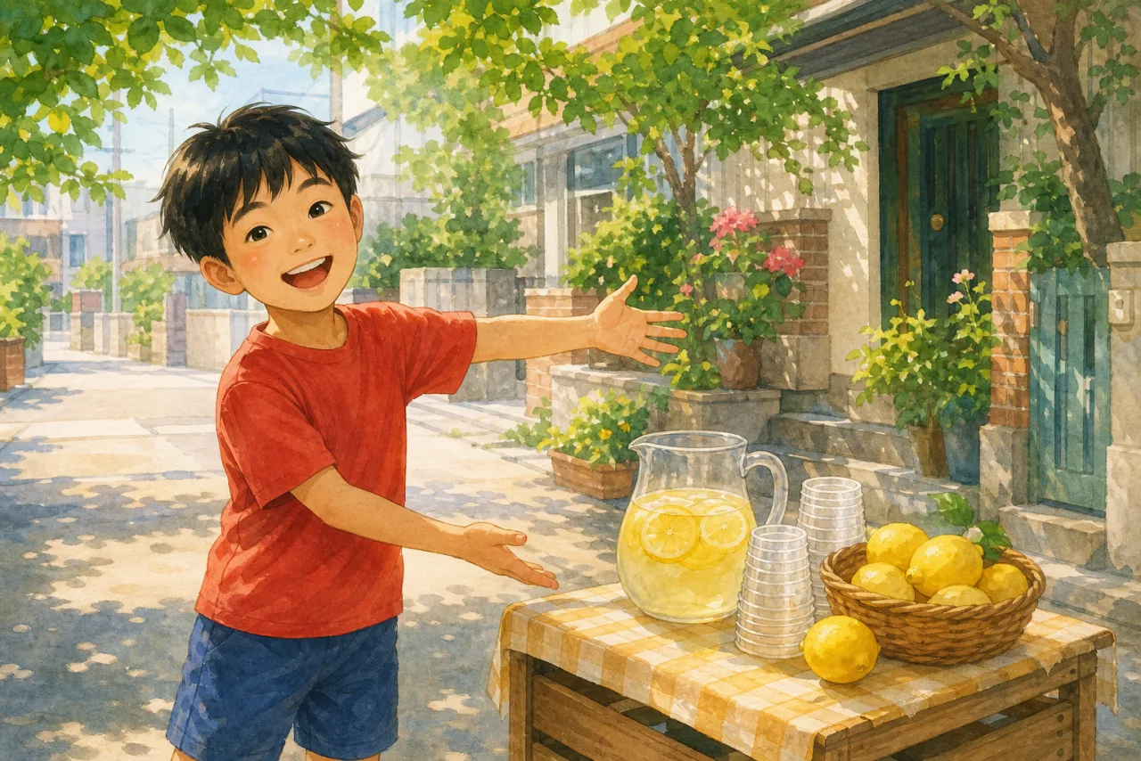 The Lemonade Stand 표지