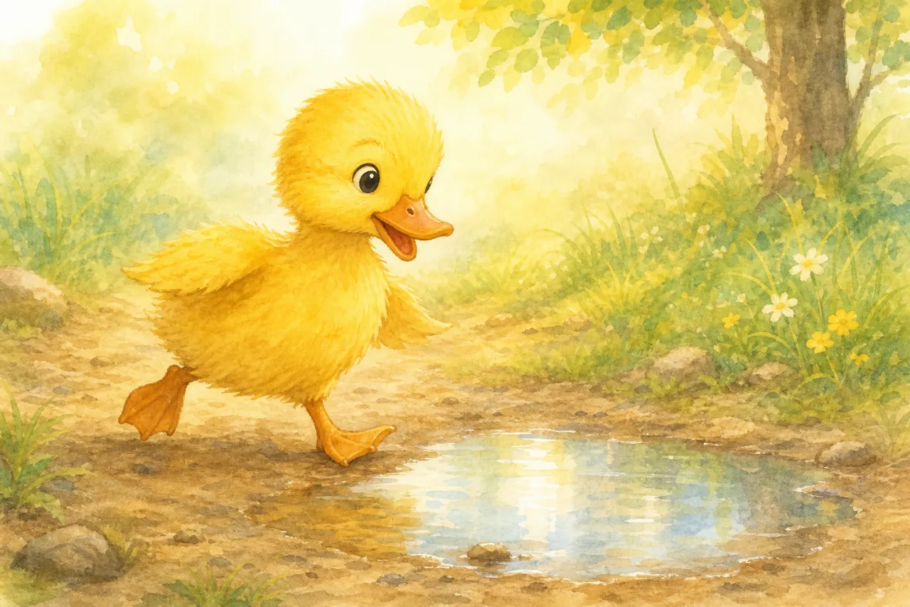 Duck Finds a Puddle 표지