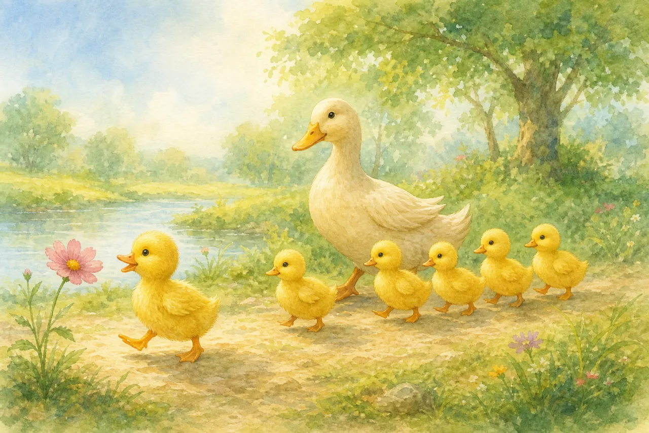 Five Baby Ducks 표지