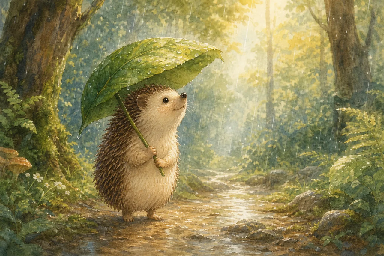 Hedgehog's Umbrella 표지