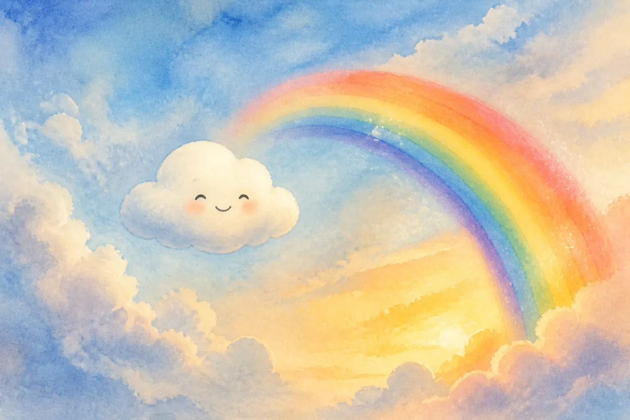 Little Cloud and the Rainbow 표지
