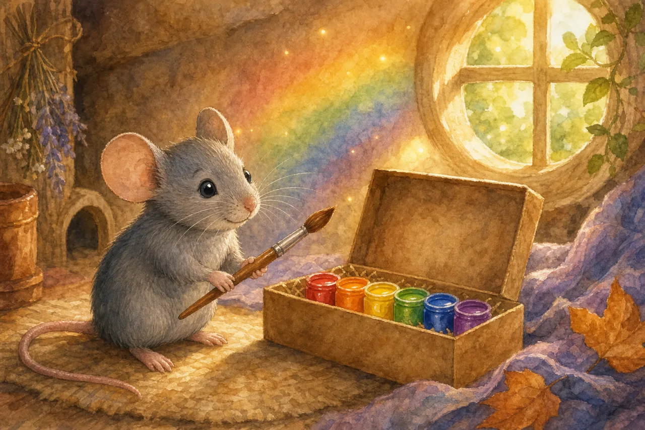 Mouse Paints a Rainbow 표지
