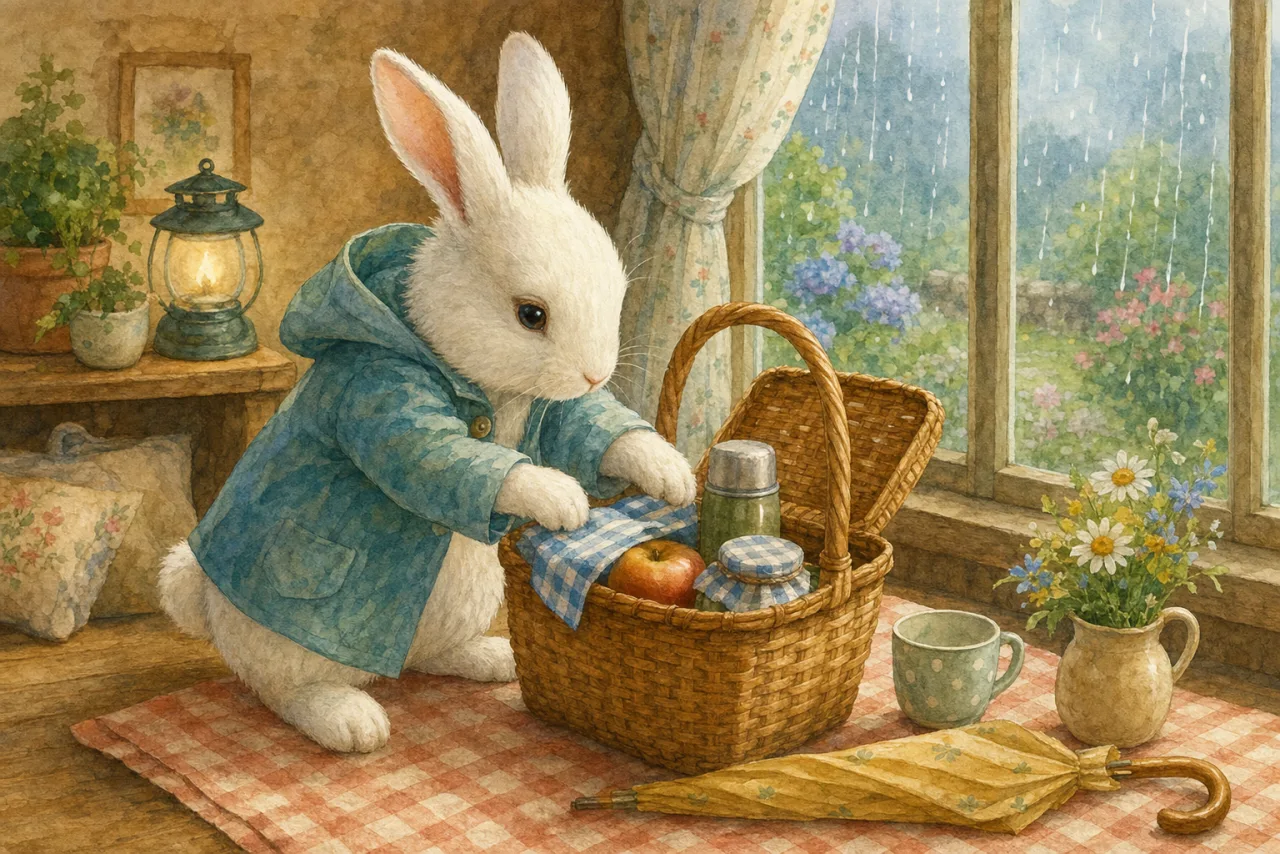 Rabbit's Rainy Picnic 표지