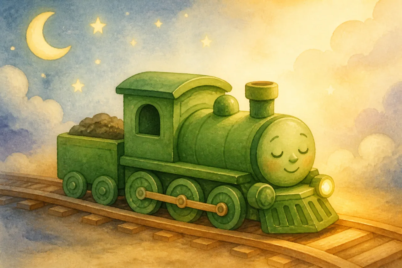 Sleepy Little Train 표지
