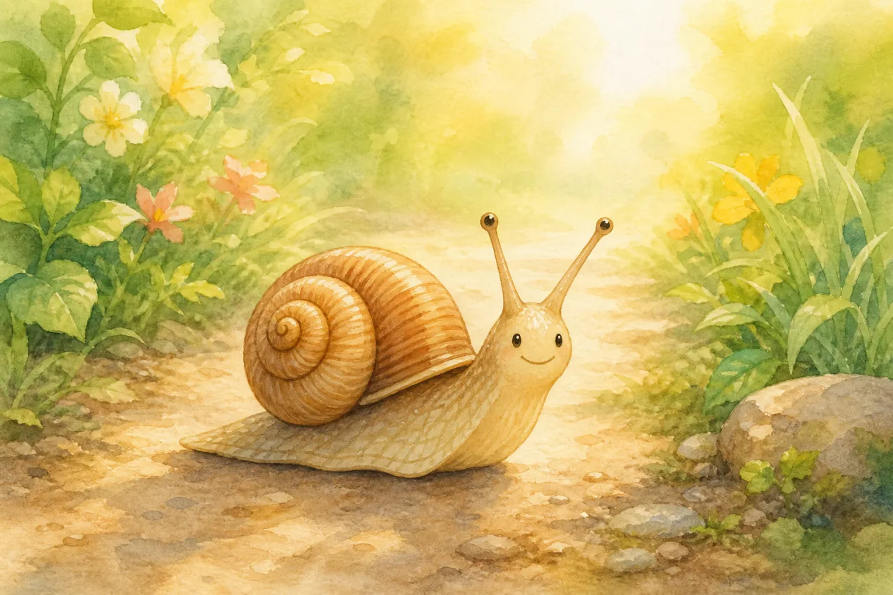 Snail Says Hello 표지