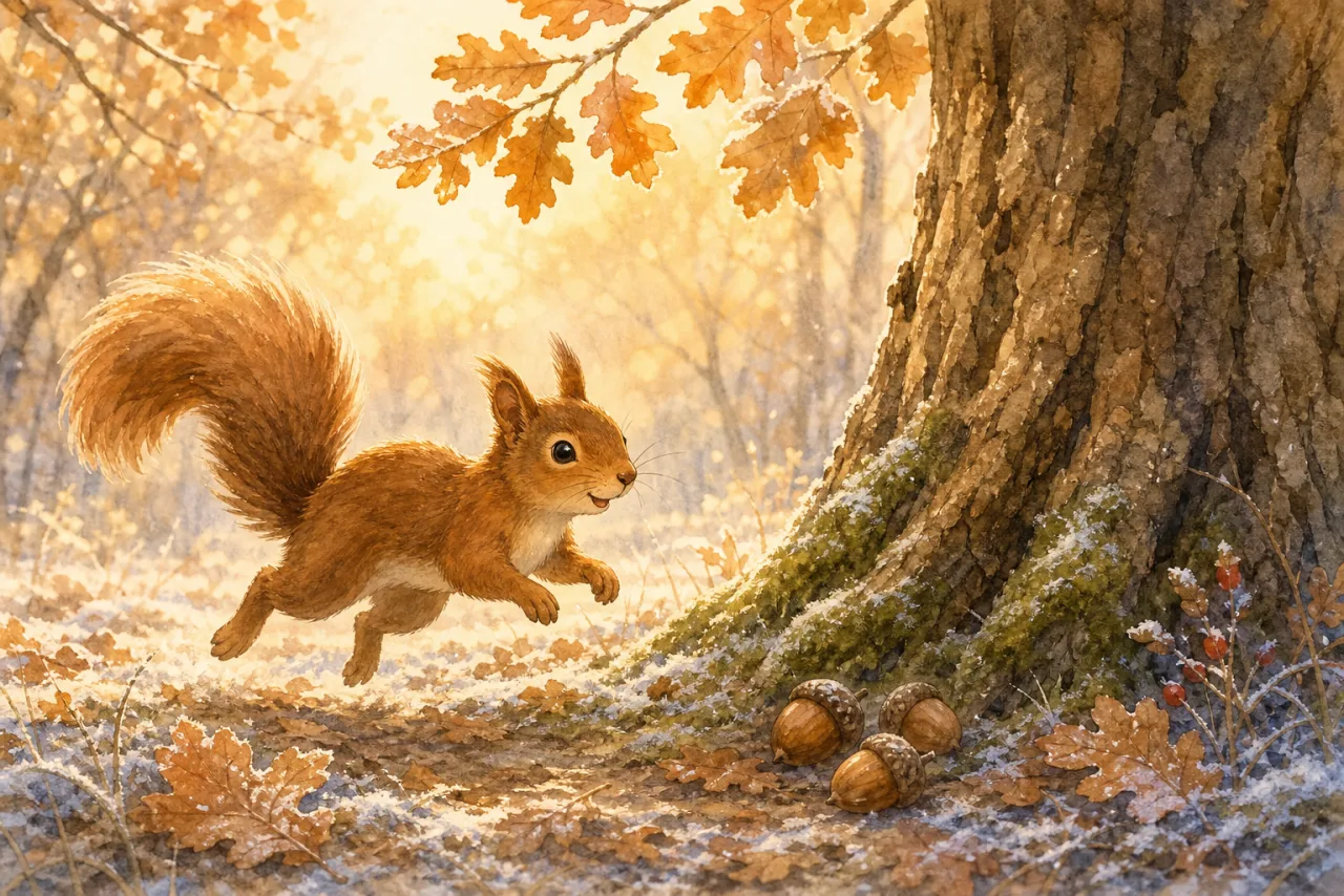 Squirrel's Acorn Hunt 표지