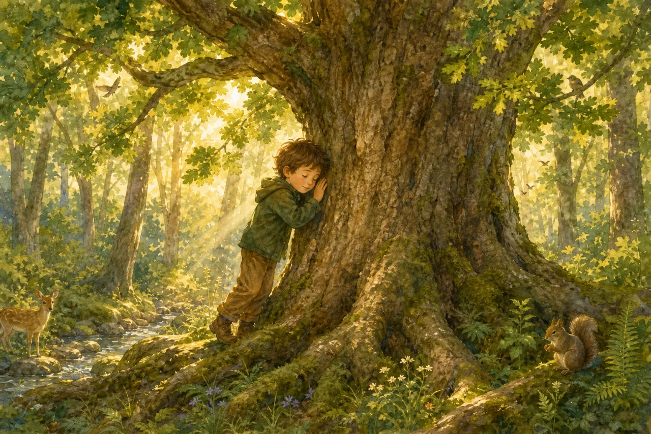 The Boy Who Listened to Trees 표지