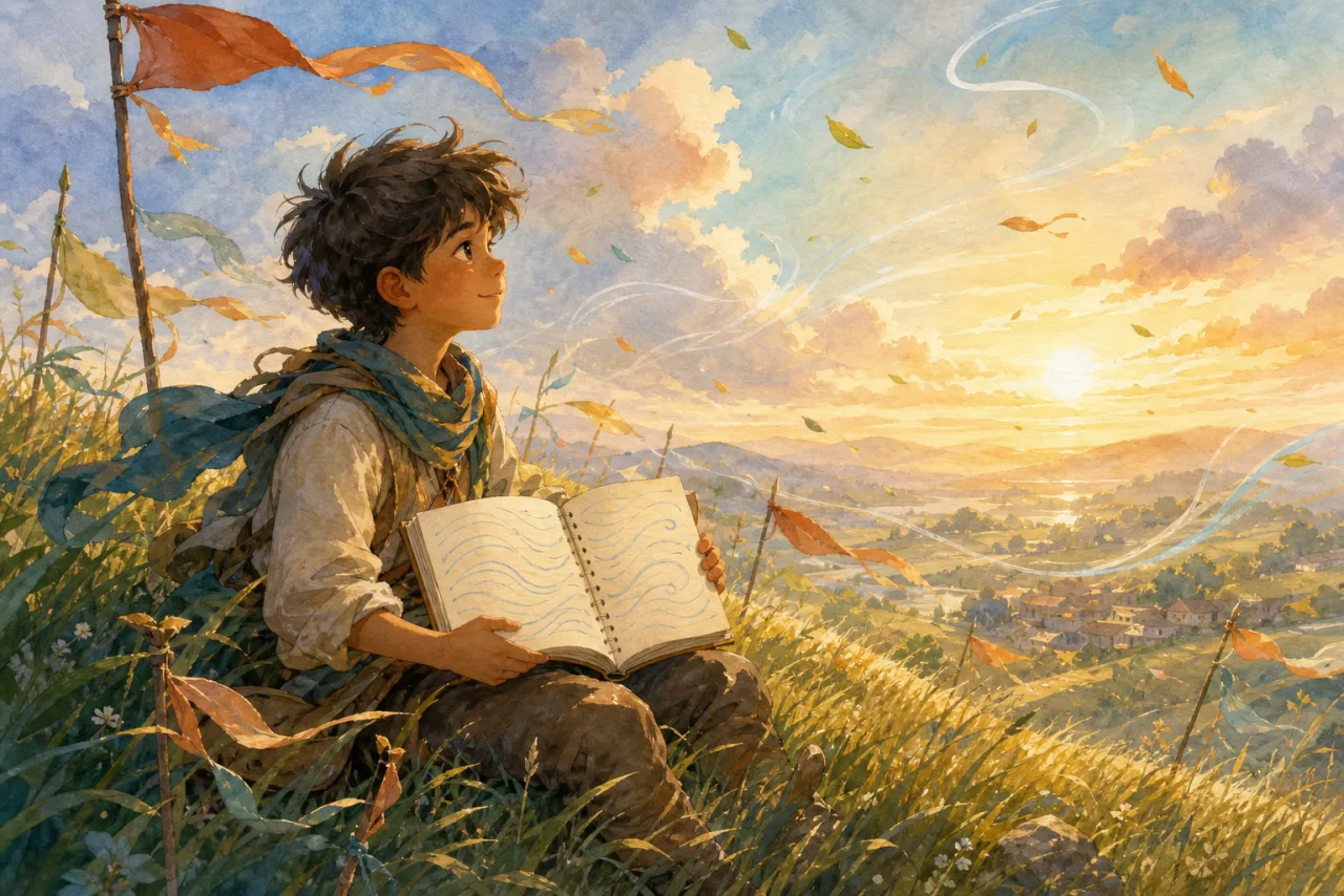 The Boy Who Mapped the Wind 표지