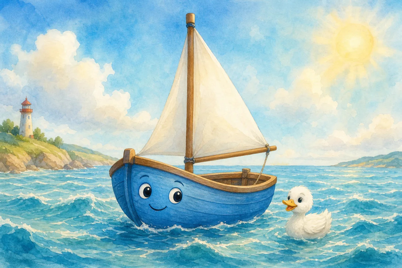 The Brave Little Boat 표지