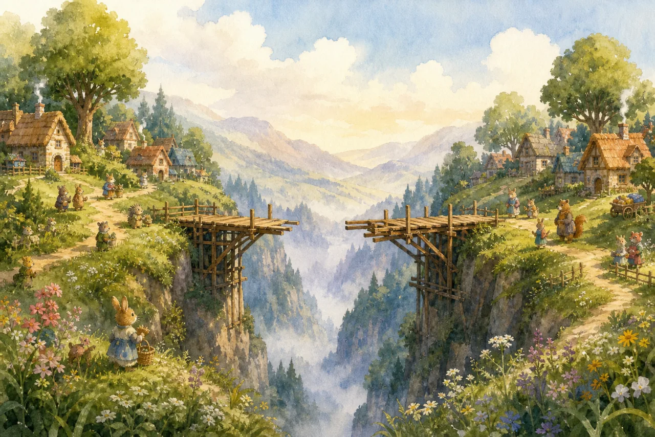 The Bridge Between Two Hills 표지