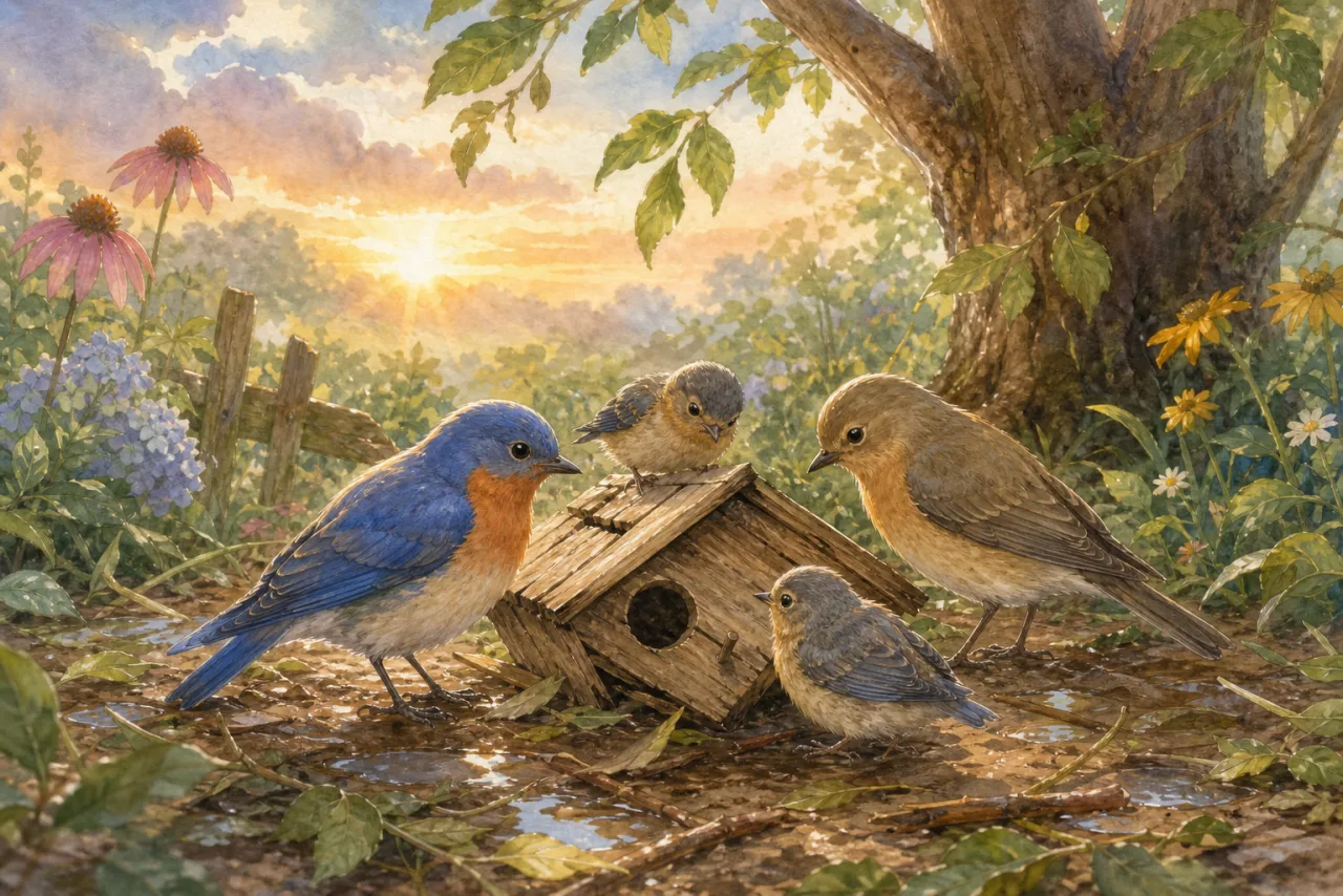 The Broken Birdhouse 표지