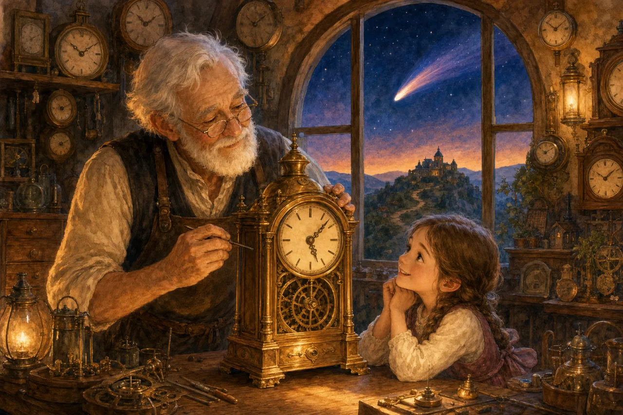 The Clockmaker and the Comet 표지