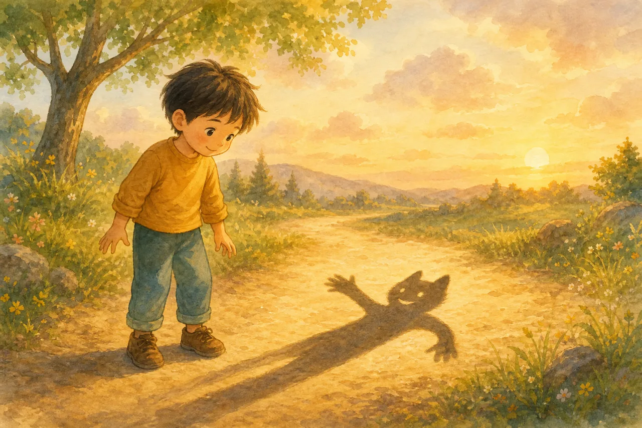 The Friendly Shadow 표지