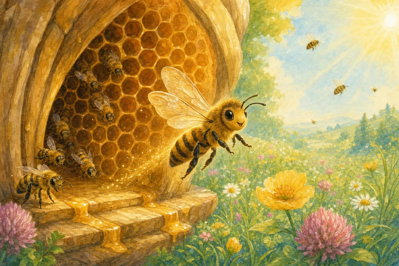 The Honeybee's Dance 표지