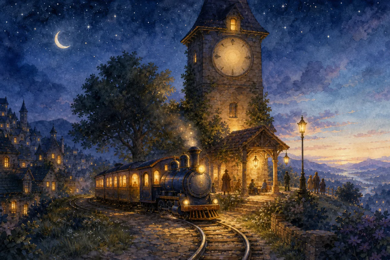 The Last Train to Morning 표지