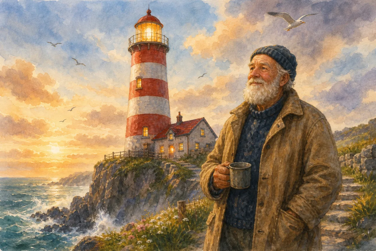 The Lighthouse Keeper's Promise 표지