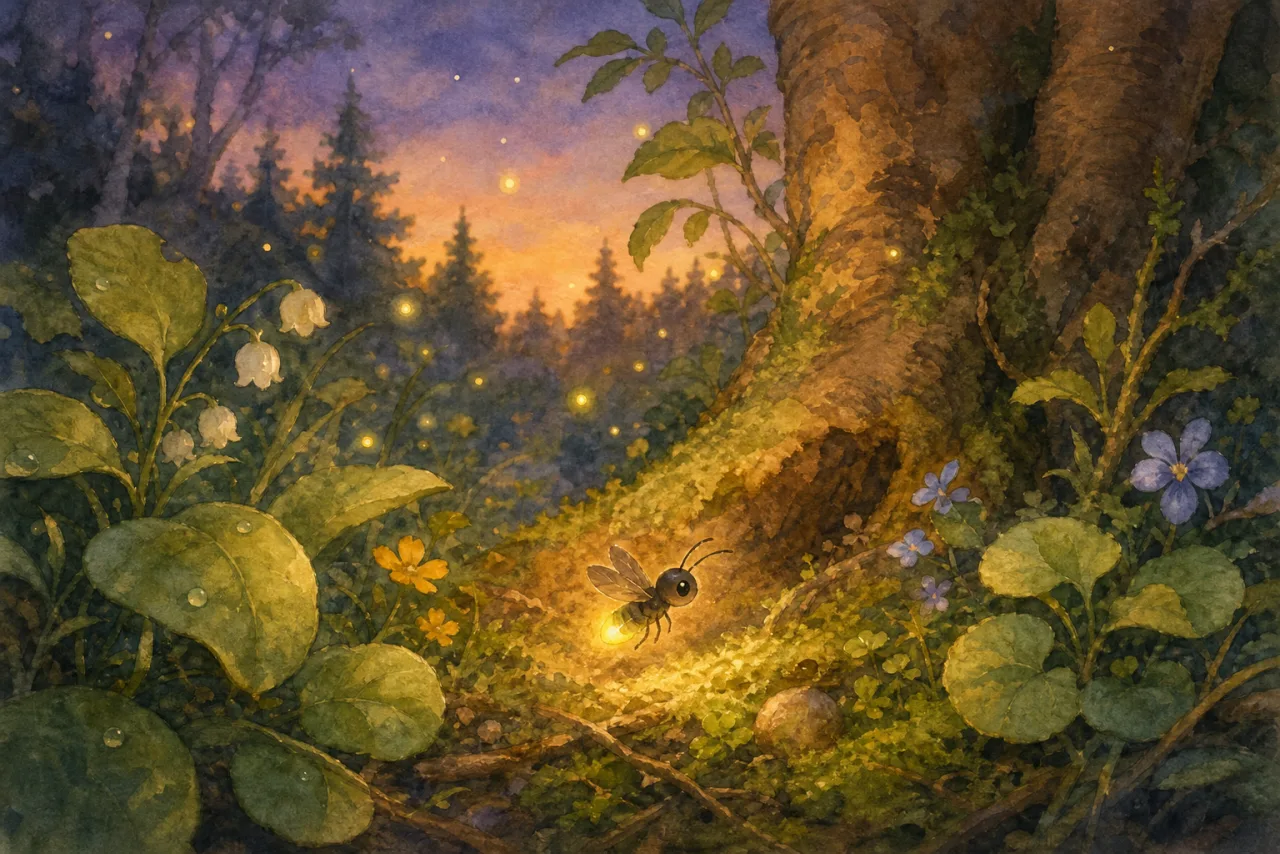 The Littlest Firefly 표지