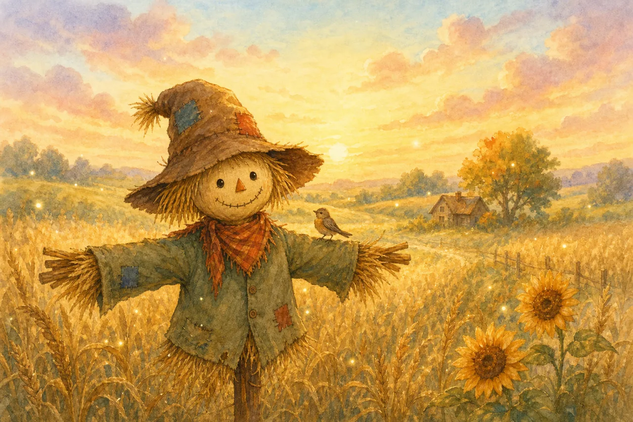 The Lonely Scarecrow 표지