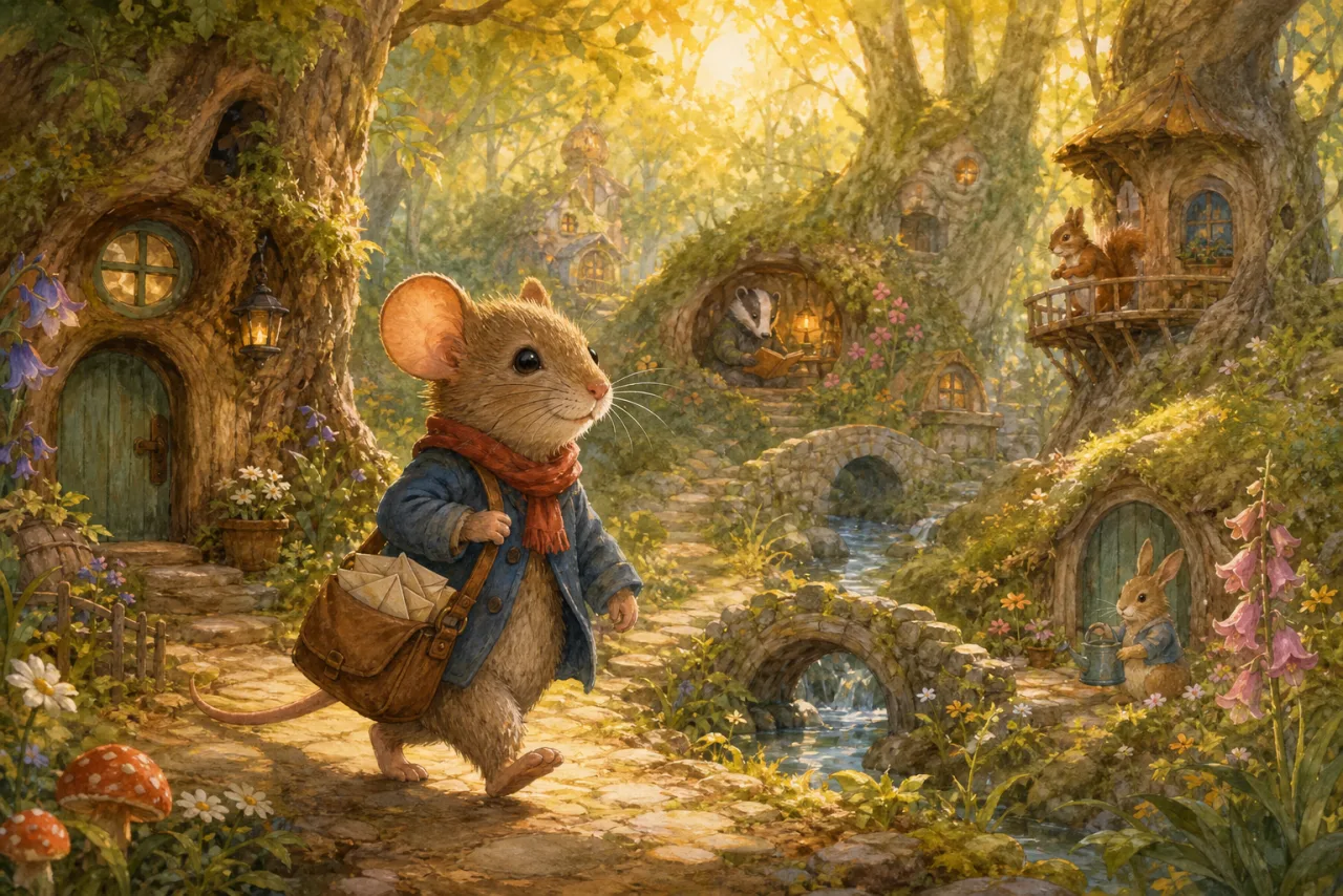 The Mouse Mail Carrier 표지