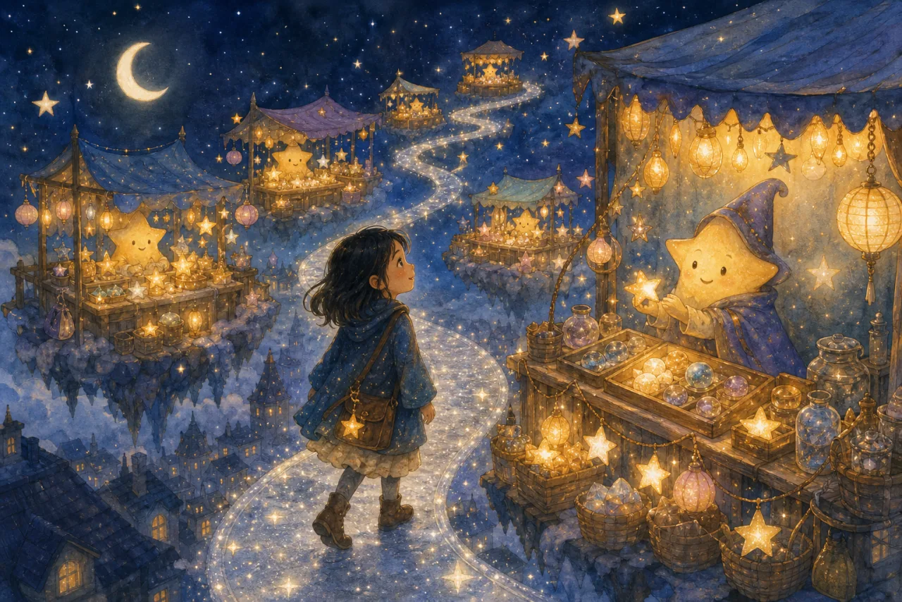 The Night Market of Stars 표지