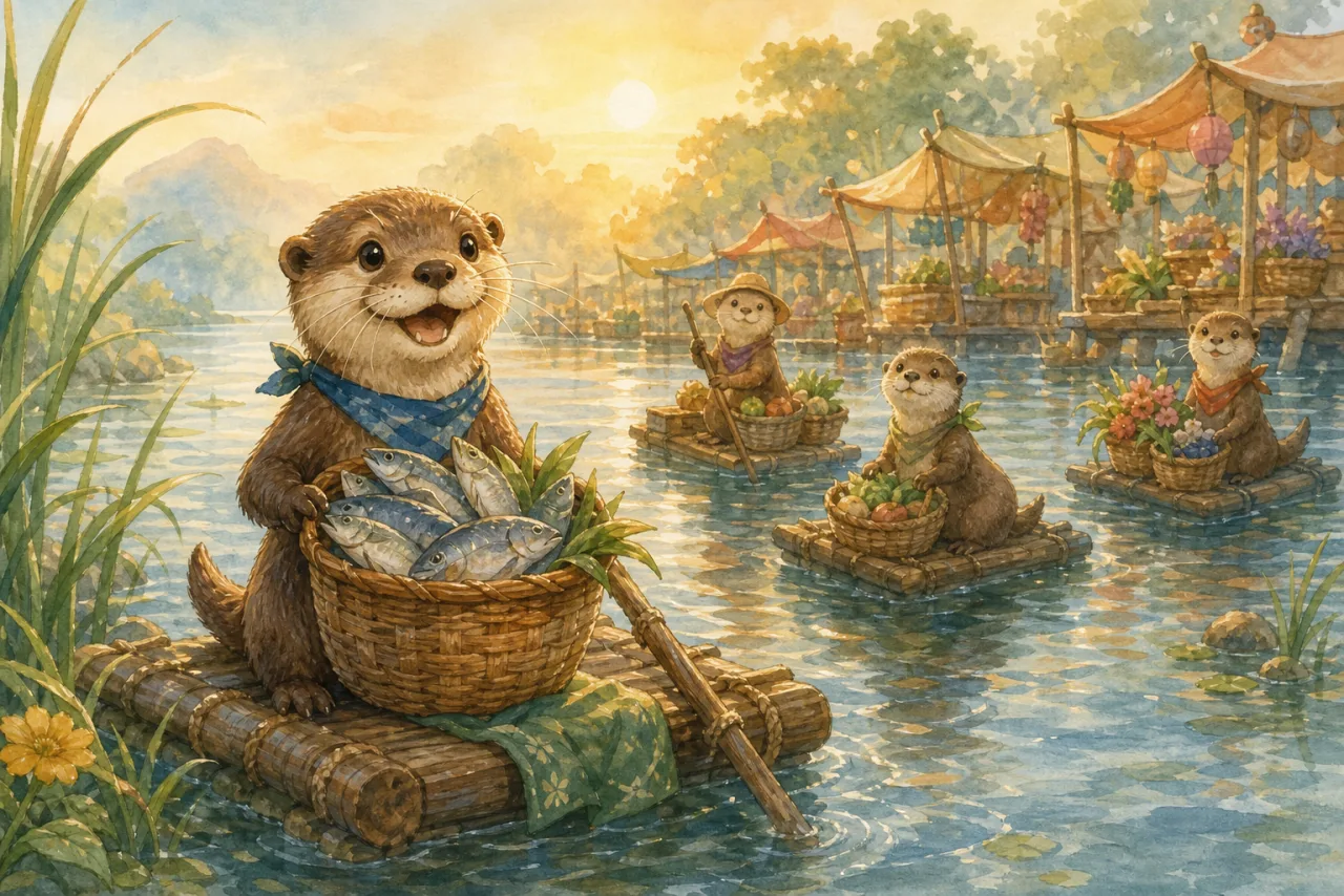 The Otter's Floating Market 표지