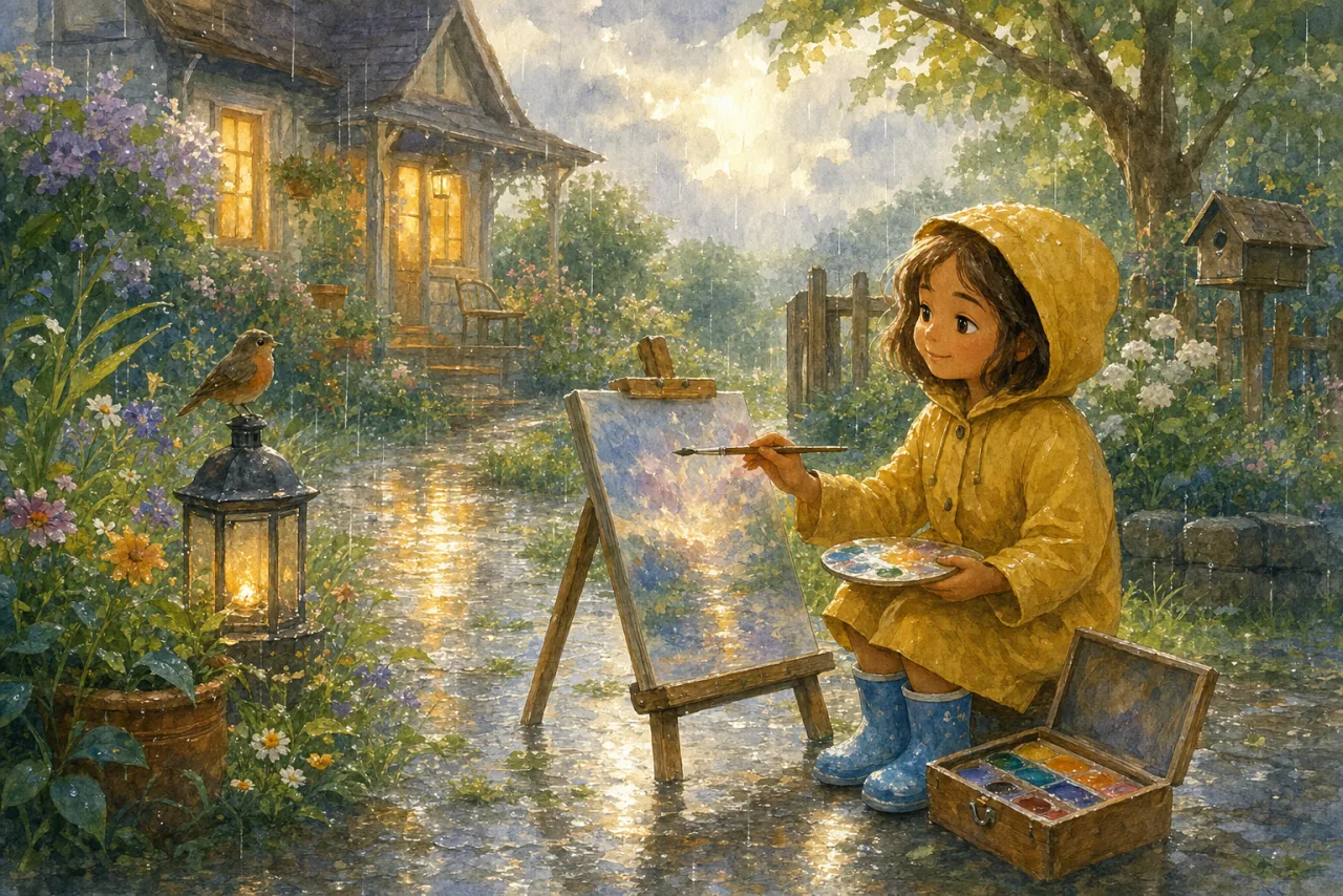 The Rain Painter 표지
