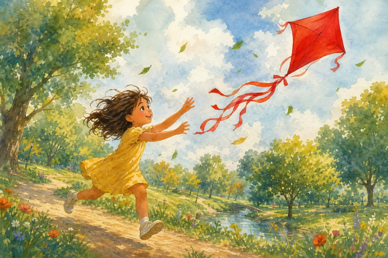 The Runaway Kite 표지