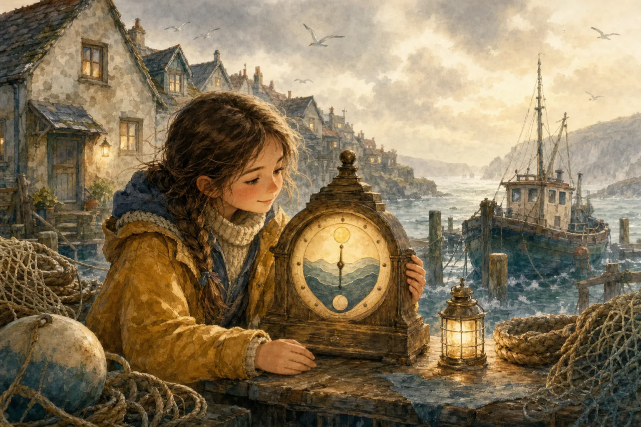 The Secret of the Tide Clock 표지