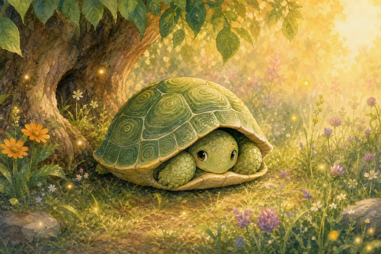 The Shy Turtle 표지