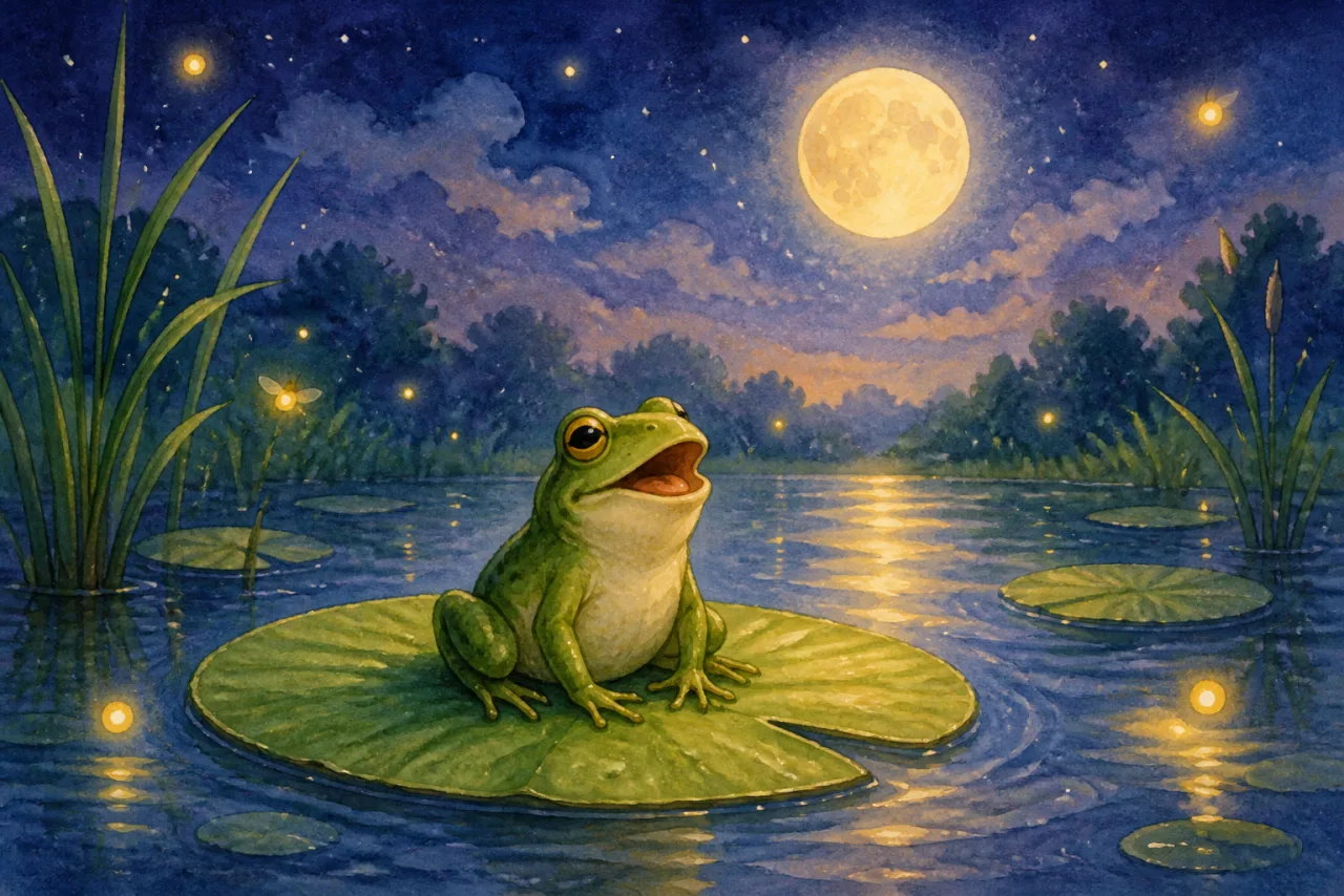 The Singing Frog 표지