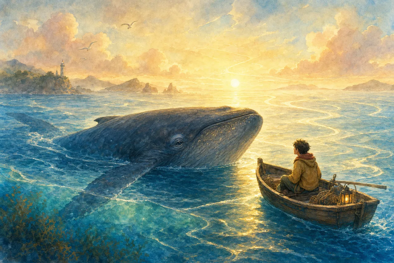 The Whale Who Sang Maps 표지
