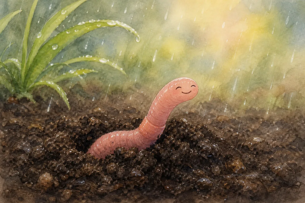 Wiggly Worm Wakes Up 표지